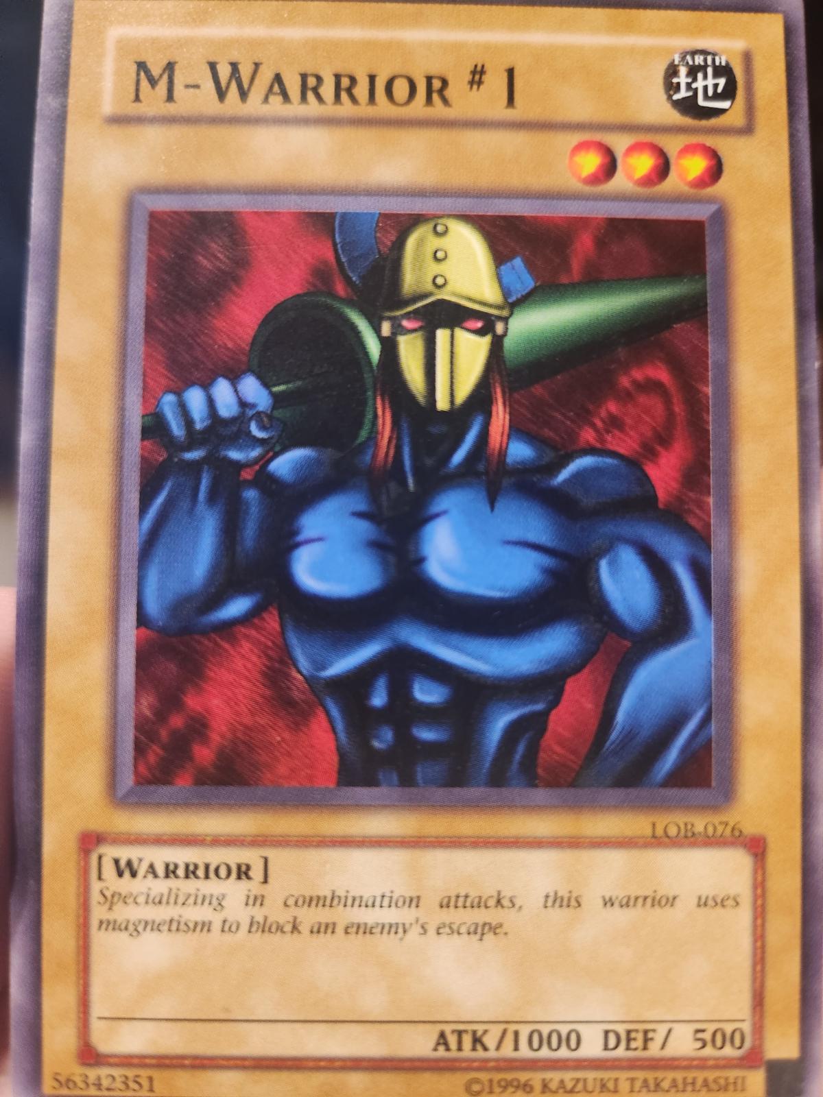 M-Warrior #1 [Misprint] LOB-076