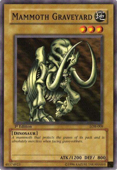 Mammoth Graveyard [1st Edition] LOB-009