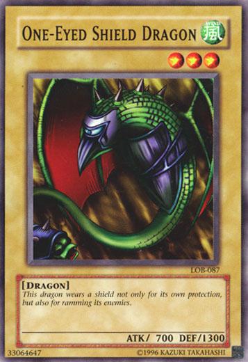 One-Eyed Shield Dragon LOB-087