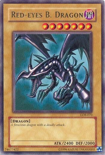 Red-Eyes Black Dragon LOB-070
