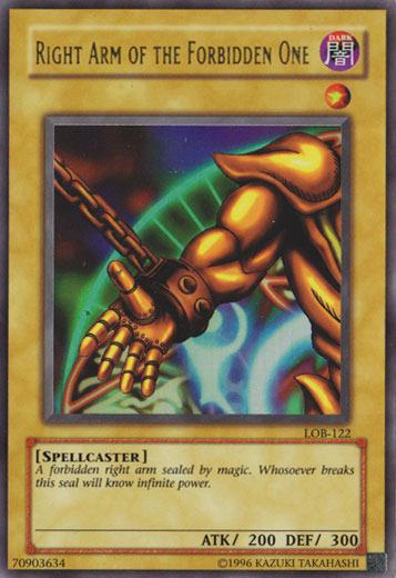 Right Arm of the Forbidden One LOB-122