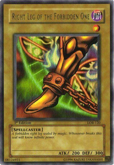 Right Leg of the Forbidden One [1st Edition] LOB-120