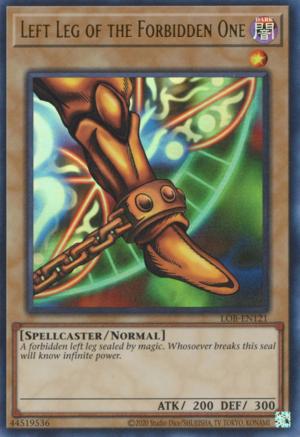 Left Leg of the Forbidden One LOB-EN121