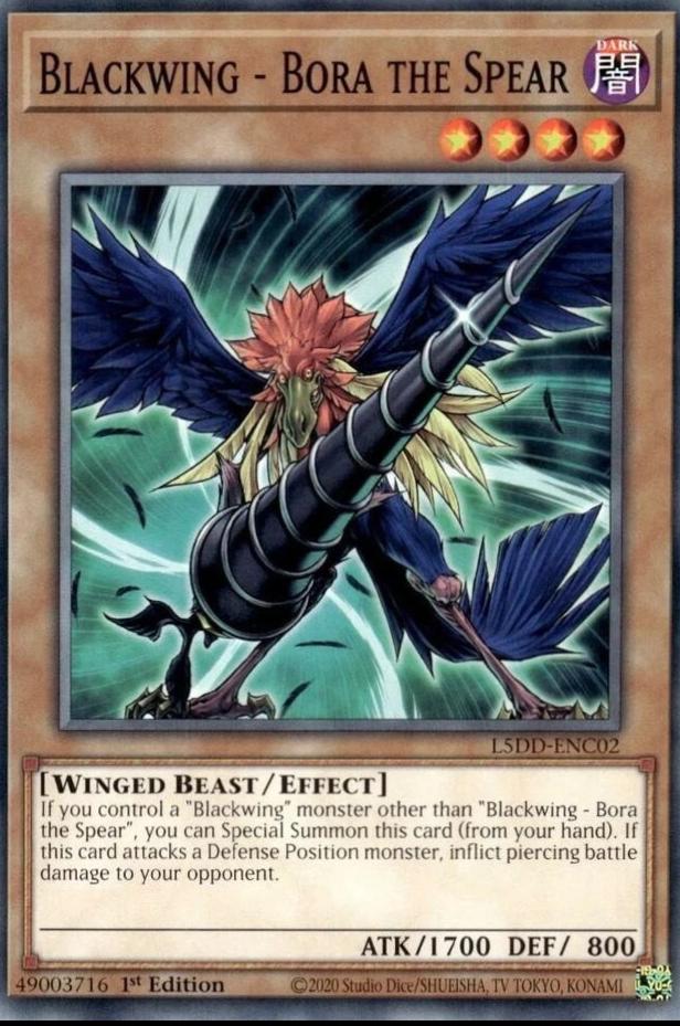 Blackwing - Bora the Spear L5DD-ENC02