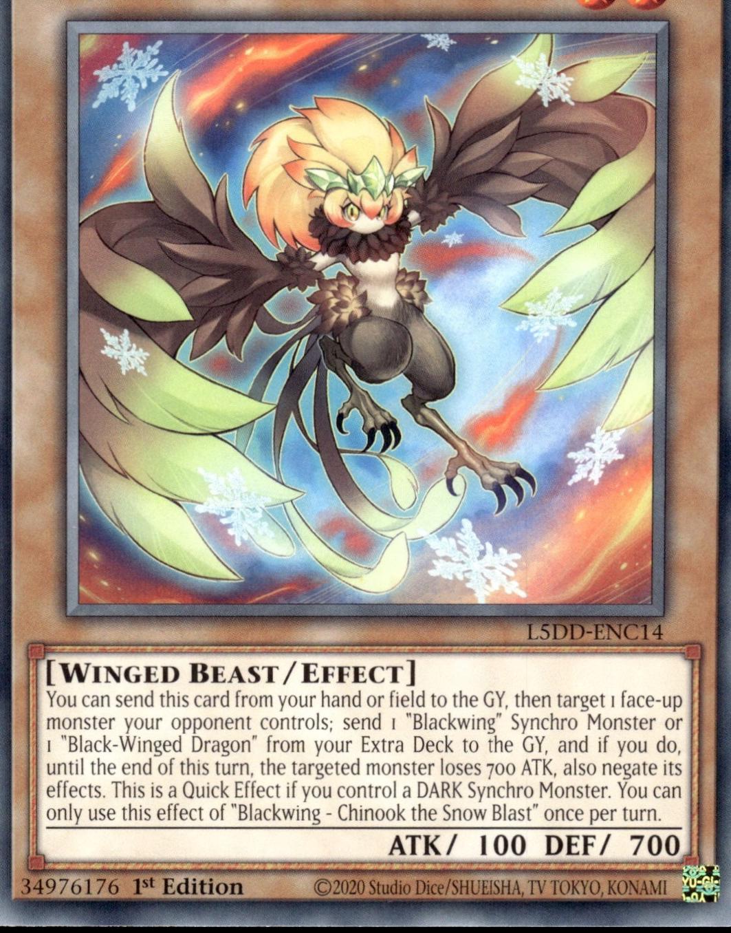 Blackwing - Chinook the Snow Blast L5DD-ENC14