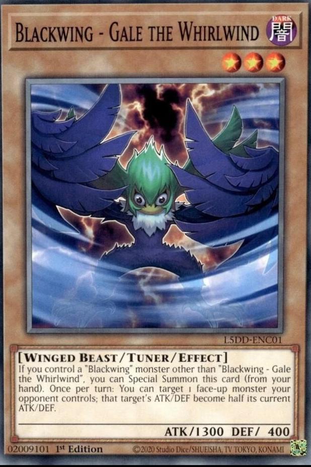 Blackwing - Gale the Whirlwind L5DD-ENC01