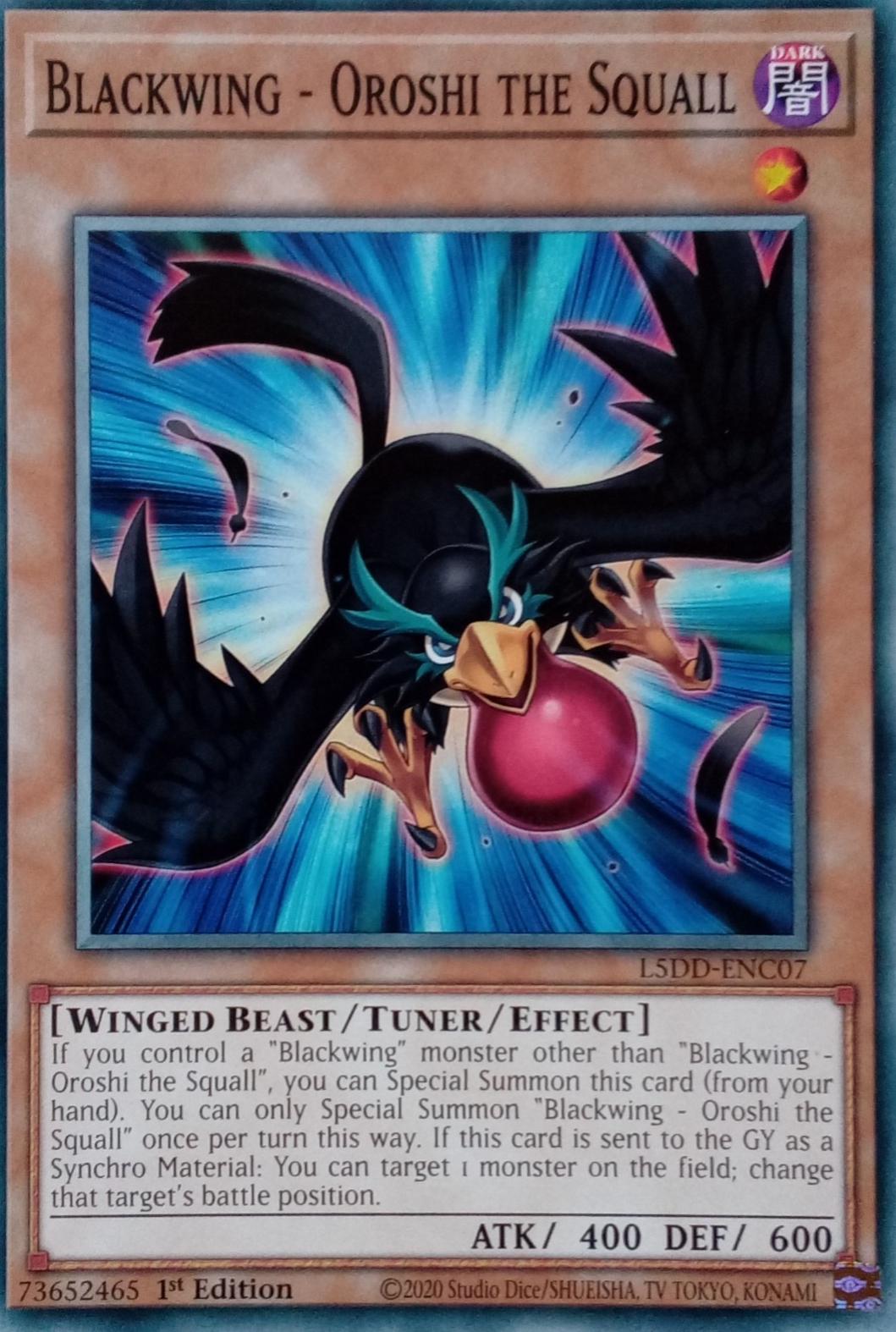 Blackwing - Oroshi the Squall L5DD-ENC07