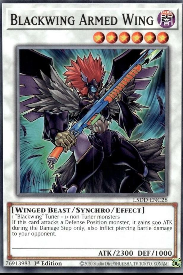 Blackwing Armed Wing L5DD-ENC28