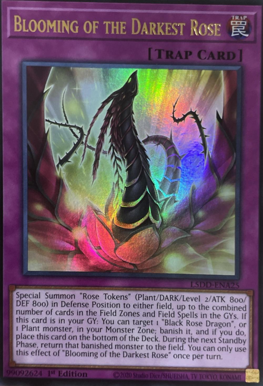 Blooming of the Darkest Rose L5DD-ENA25