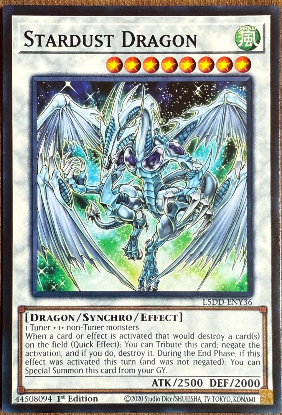 Stardust Dragon L5DD-ENY36