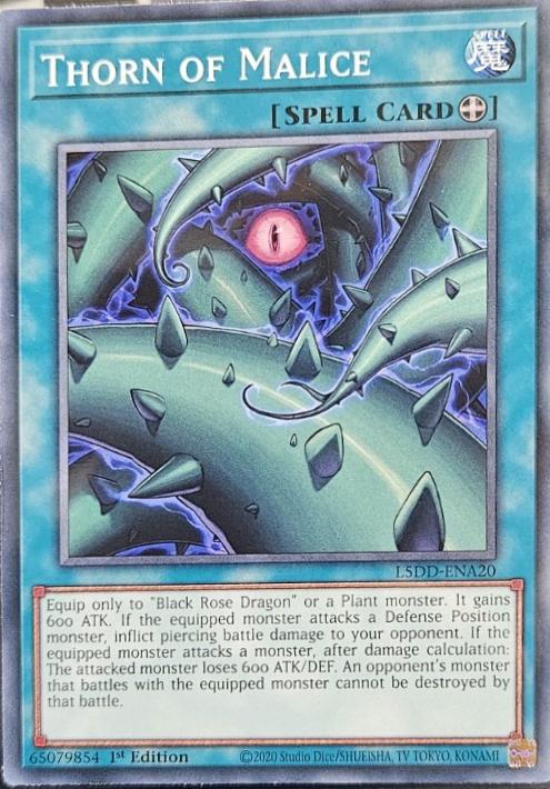 Thorn of Malice L5DD-ENA20