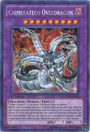 Chimeratech Overdragon [1st Edition] LCGX-EN183