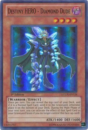 Destiny HERO - Diamond Dude [1st Edition] LCGX-EN124