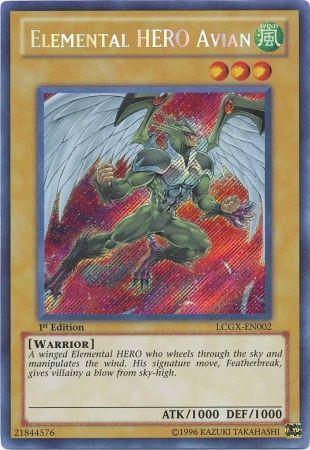 Elemental HERO Avian [1st Edition] LCGX-EN002
