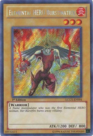 Elemental HERO Burstinatrix [1st Edition] LCGX-EN004