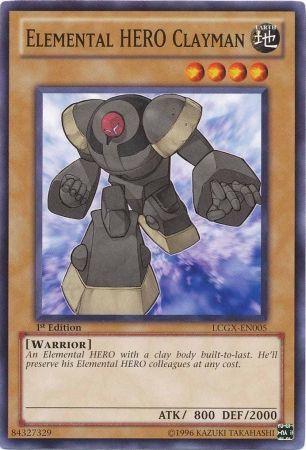 Elemental HERO Clayman [1st Edition] LCGX-EN005