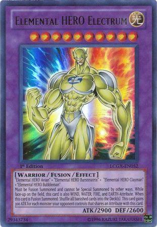 Elemental HERO Electrum [1st Edition] LCGX-EN052