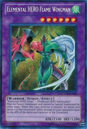 Elemental HERO Flame Wingman LCGX-EN045