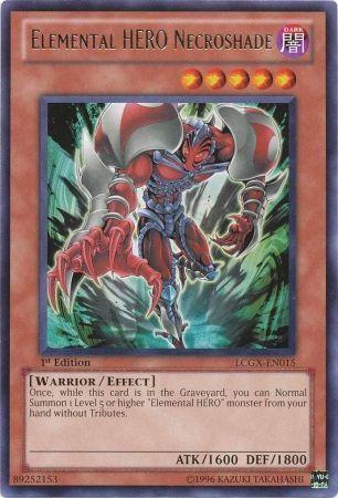 Elemental HERO Necroshade [1st Edition] LCGX-EN015