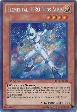 Elemental HERO Neos Alius [1st Edition] LCGX-EN028