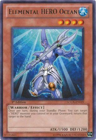Elemental HERO Ocean [1st Edition] LCGX-EN025