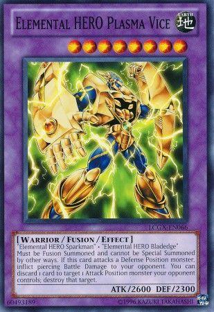 Elemental HERO Plasma Vice LCGX-EN066