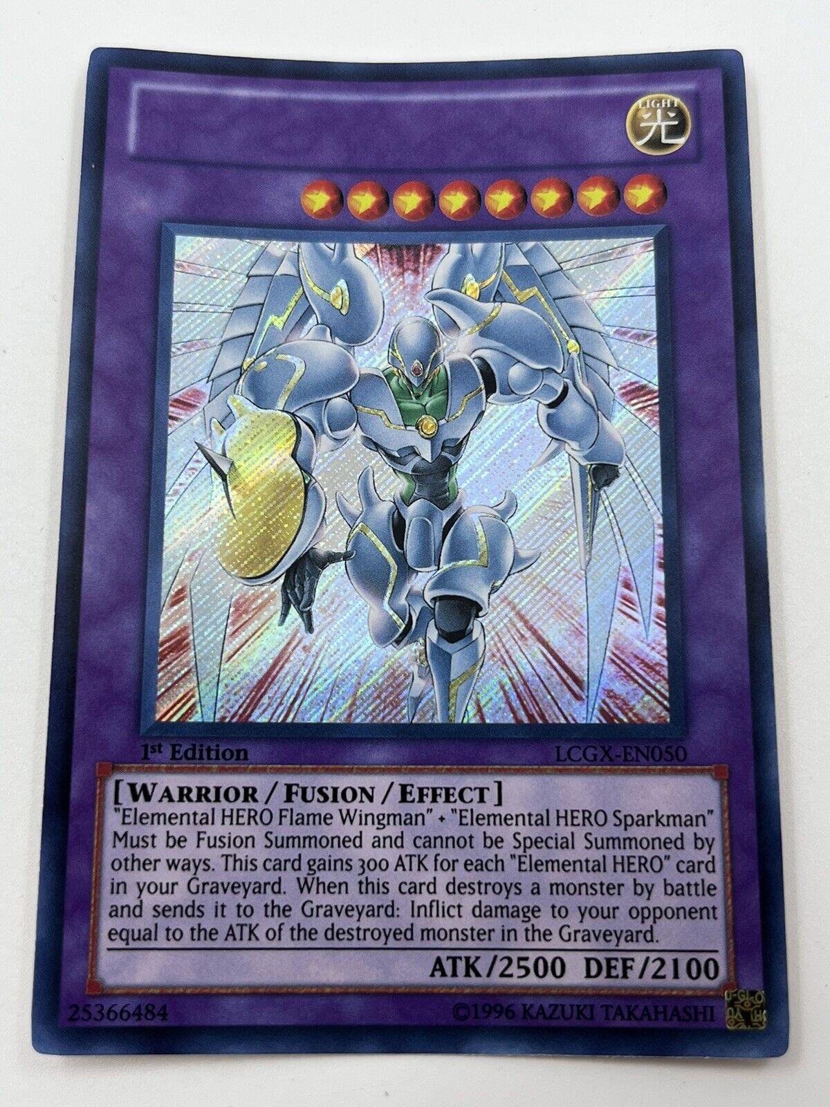Elemental HERO Shining Flare Wingman [Misprint] LCGX-EN050