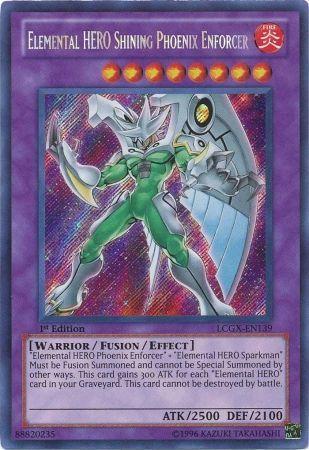 Elemental HERO Shining Phoenix Enforcer [1st Edition] LCGX-EN139