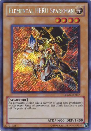 Elemental HERO Sparkman LCGX-EN007