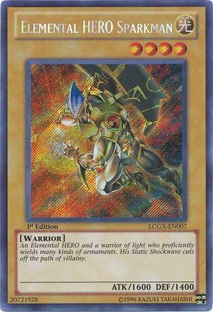 Elemental HERO Sparkman [1st Edition] LCGX-EN007