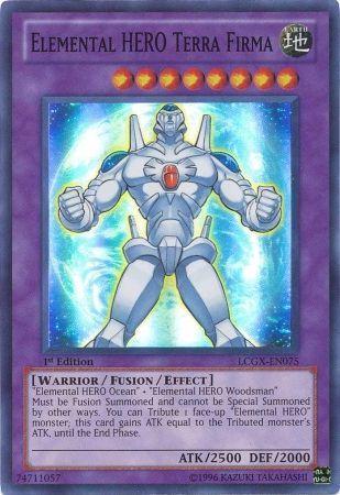 Elemental HERO Terra Firma [1st Edition] LCGX-EN075