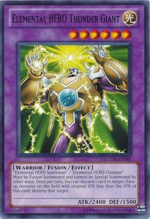 Elemental HERO Thunder Giant LCGX-EN046