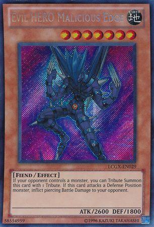 Evil HERO Malicious Edge LCGX-EN029