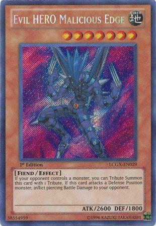 Evil HERO Malicious Edge [1st Edition] LCGX-EN029