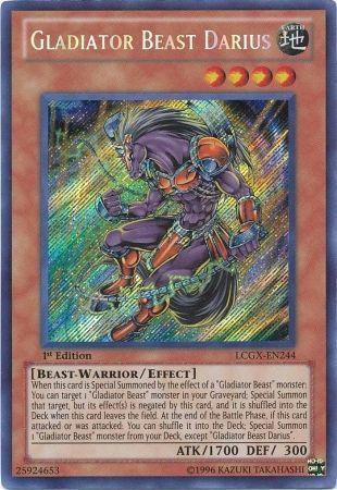 Gladiator Beast Darius [1st Edition] LCGX-EN244