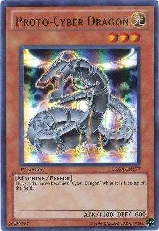 Proto-Cyber Dragon [1st Edition] LCGX-EN177