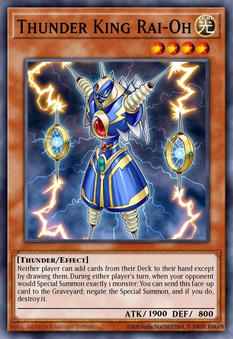 Thunder King Rai-Oh LCGX-EN203