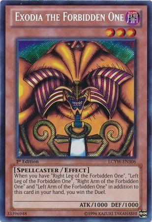 Exodia the Forbidden One [1st Edition] LCYW-EN306