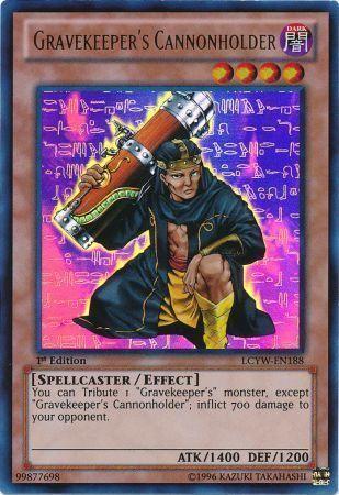 Gravekeeper's Cannonholder [1st Edition] LCYW-EN188