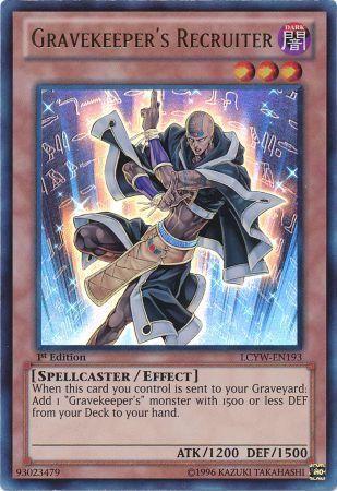 Gravekeeper's Recruiter [1st Edition] LCYW-EN193