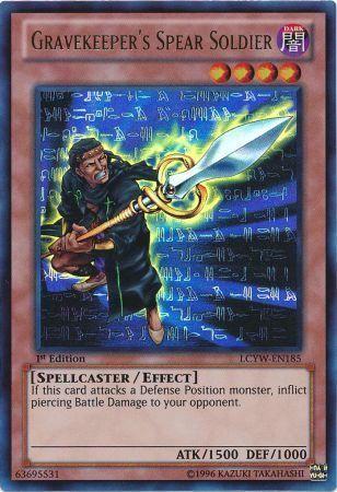 Gravekeeper's Spear Soldier [1st Edition] LCYW-EN185