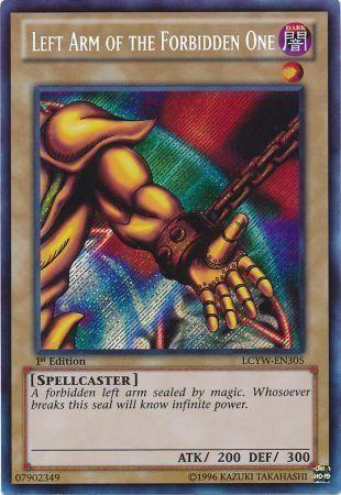 Left Arm of the Forbidden One [1st Edition] LCYW-EN305