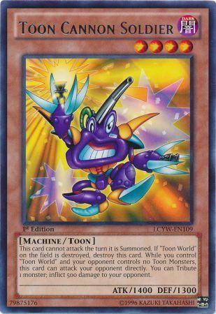 Toon Cannon Soldier [1st Edition] LCYW-EN109