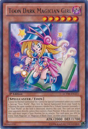 Toon Dark Magician Girl [1st Edition] LCYW-EN111