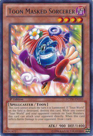 Toon Masked Sorcerer [1st Edition] LCYW-EN110
