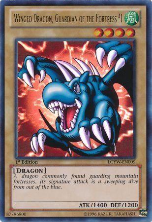 Winged Dragon, Guardian of the Fortress [1st Edition] LCYW-EN009