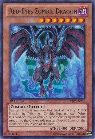Red-Eyes Zombie Dragon LCJW-EN206