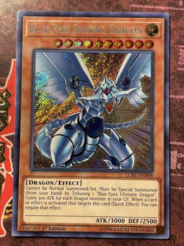 Blue-Eyes Shining Dragon [1st Edition] LCKC-EN008