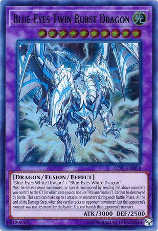 Blue-Eyes Twin Burst Dragon LCKC-EN058