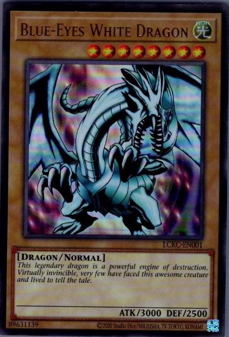 Blue-Eyes White Dragon LCKC-EN001